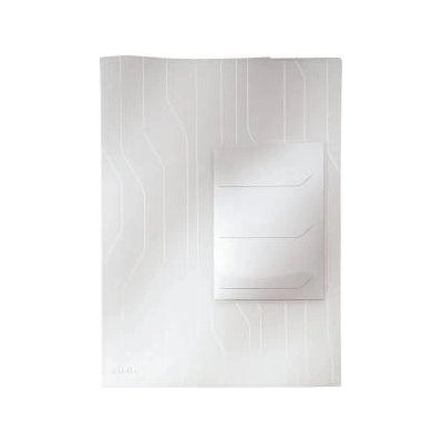 Leitz Esselte FOLDER LEITZ COMBIFILE WITH CURSE. WHITE 3PCS. - 47290003