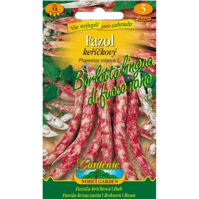 Nohel Garden Fazuľa kríčková BORLOTTO LINGUA, melírovaná