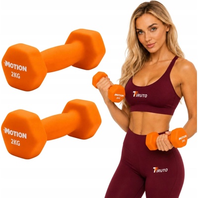 Motion neoprenové činky 2 x 2 kg 2 ks