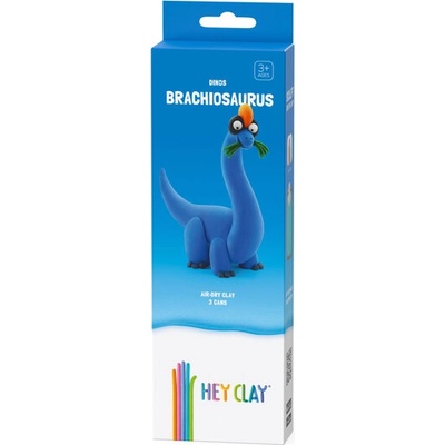 HEY CLAY 30074 - Динозаври - Брахиозавър, 3 кутии (30074)