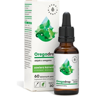 Aura Herbals Риган (масло) 30 ml капки | Aura Herbals (10634 AH)