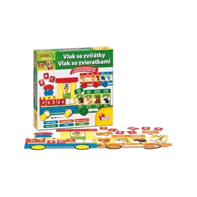 Carotina Preschool Vlak so zvieratkami