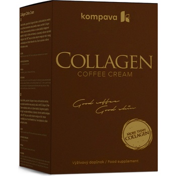 Kompava Collagen Coffee Cream 300 g 50 dávok