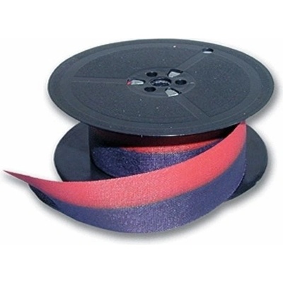 Barvicí páska pro psací stroje DIN 1, 13 mm x 10 m, červeno - černá, 1 cívka, POH1C, ARMOR – Sleviste.cz