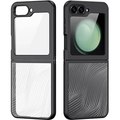 Dux Ducis Тънък Калъф за Samsung Z Flip 7 FE/Z Flip 6, Dux Ducis Aimo Case, Черен (6934913007310)