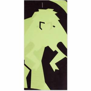 Mammut Neck Gaiter Logo black-neo lime