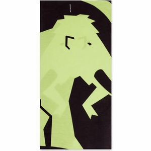 Mammut Neck Gaiter Logo black-neo lime