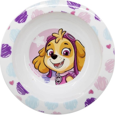 Stor Paw Patrol plastová miska ružová 16 cm