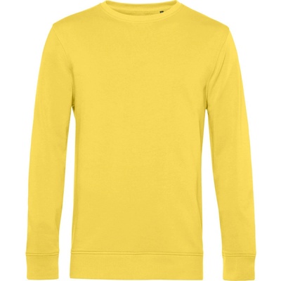 B&C mikina Inspire Crew Neck, pánská COT01U31Bx5100-yellow fizz