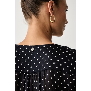 GUESS блуза с волани дамска EMY (W6YH30.W2951) - answear - 193,43 лв