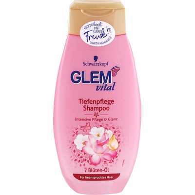Glem Vital šampon na poškozené vlasy 7 květů 350 ml