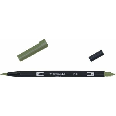 Oboustranný štětcový fix Tombow ABT DUAL - zelená Barva: 177 - Dark Jade