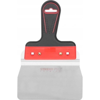 Špachtľa Strend Pro Premium, Inox, nerezová oceľ, na murivo, 170 mm, zaoblená