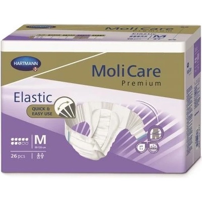 MoliCare Premium Elastic M 26 ks
