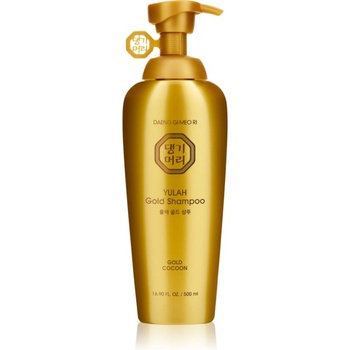 Daeng Gi Meo Ri Yula Gold Shampoo интензивен подхранващ шампоан за подсилване и блясък на косата 500ml