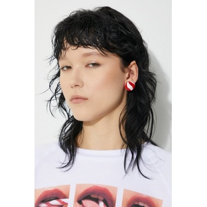 Fiorucci Обици Red And White Mini Lollipop Earrings (U01FPAJE145PT01RD02)