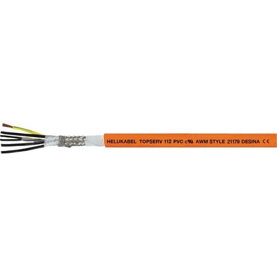 Helu TOPSERV® 112 707225 servo kábel 4 G 6 mm² + 2 x 1 mm² 50 m oranžová
