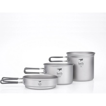 Keith Titanium 3-Piece Titanium Cook Set