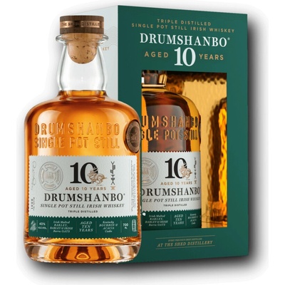 Drumshanbo Single Pot Still 10y Irish Whiskey 43% 0,7 l (dárkové balení kazeta)