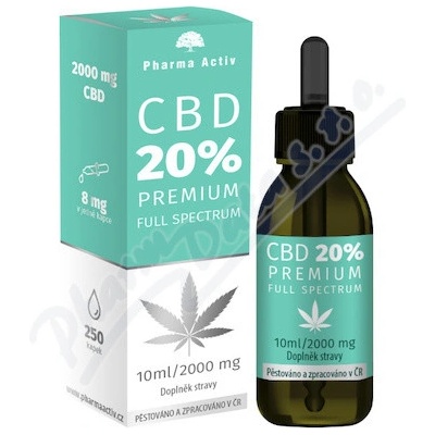 Pharma Activ CBD 20% Premium 2000 mg Full Spectrum 10 ml