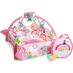 Bright Starts Постелка за игра 5в1 PiP Your Way Ball Play Rainbow Tropics 0m+ (12625-3)