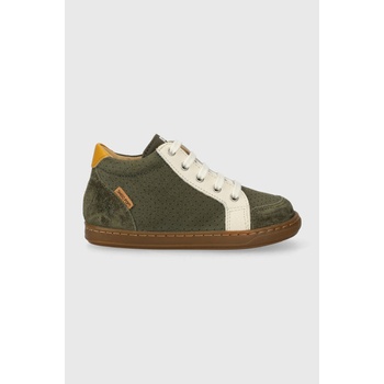 Shoo Pom Детски половинки обувки от кожа Shoo Pom в зелено (P4BGBI0401)