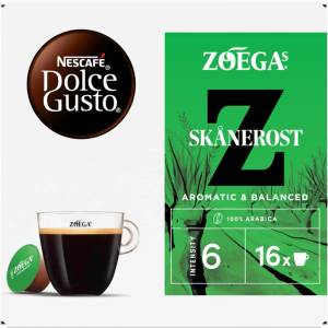 NESCAFÉ Кафе капсули Zoégas Skånerost за NESCAFÉ Dolce Gusto, 16 бр