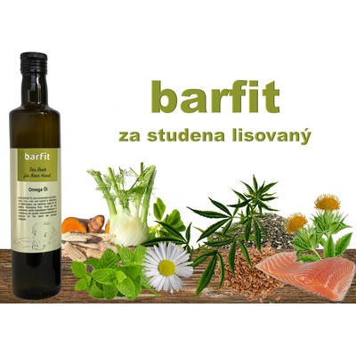 Barfit za studena lisovaný olej Omega pětisložkový 500 ml