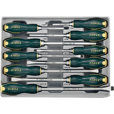 FORCE Комплект ударни отвертки Force JN67252 - 80-200 mm, 10 бр (JN67252)