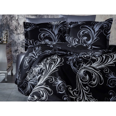 Brotex obliečky Satén Atlantis black 140x220 70x90