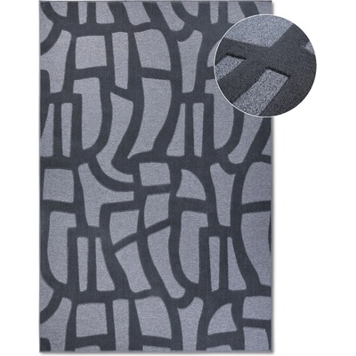 Villeroy & Boch Тъмносин килим от рециклирани влакна 160x230 cm Therese - Villeroy&Boch (106145-160x230)