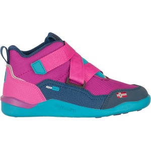 Trollkids Детски зимни ботуши Trollkids Kid's Nordfjord Barefoot Winter Hiker Winter boots - Bright Berry / Light Magenta / Dark Turquoise - размер 36 (EU) (702-4707-0119)
