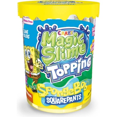 CRAZE Магически слайм Craze - SpongeBob, 6 цвята, асортимент (C54185)