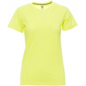 PAYPER sunset lady fluo 000838-0253 / Дамска тениска с къс ръкав - флуоресцентно жълто l (000838025301006l)