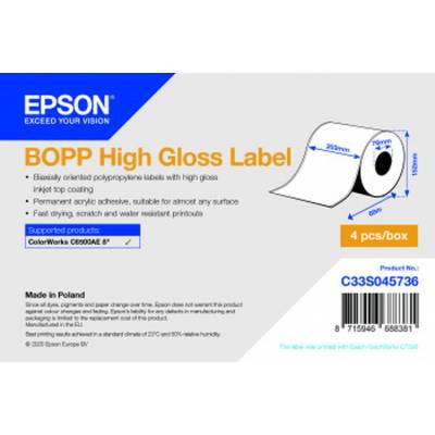 EPSON POKLADNÍ SYSTÉMY BOPP High Gloss Label Cont.R, 203mm x 68m