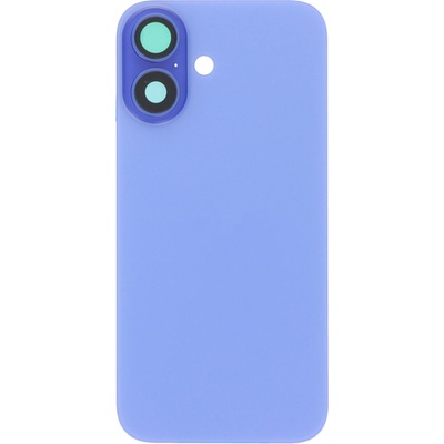 Batériový kryt + sklíčko kamery s rámom iPhone 16 Ultramarine - OEM