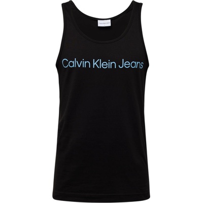 Calvin Klein Jeans Тениска 'INSTITUTIONAL' черно, размер XS