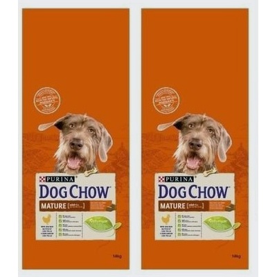 Dog Chow Mature Adult Chicken 2 x 14 kg