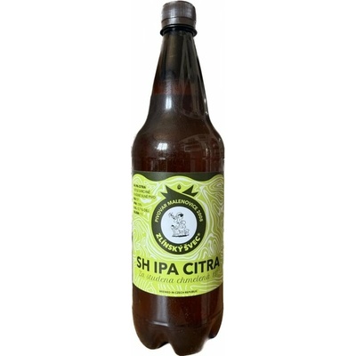 Zlínský Švec Single hop IPA Citra 13° 15 l (sud)