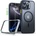 ESR Удароустойчив кейс с MagSafe и протектор за iPhone 16 Pro Max от ESR Classic Pro Set Halolock - Frost Black (4894240221853)