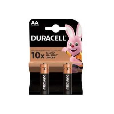 Duracell Алкална батерия Duracell, AA, LR6, 1.5 V, 2 броя, office1_2080120025