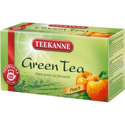Teekanne čaj zelený broskyňa 20 x 1,75 g