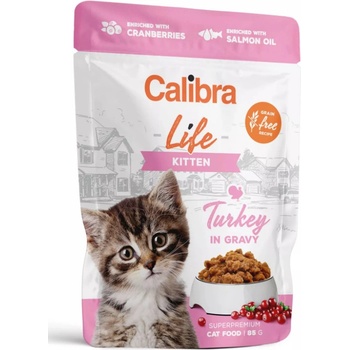 Calibra Life Kitten TURKEY GF in gravy 24 x 85 g