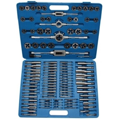 BGS technic Комплект инчови и метрични плашки и метчици, 110 броя; bgs technic 900