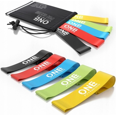 ONE FITNESS PBF SET05 Sada odporových gum