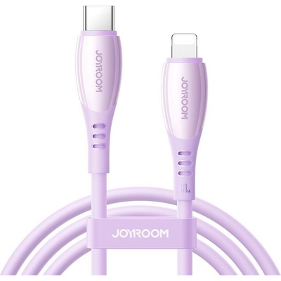 Joyroom S-A59 USB-C - Apple Lightning 1,2m fialový