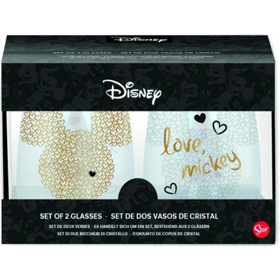 Stor dvou sklenic Mickey 510 ml