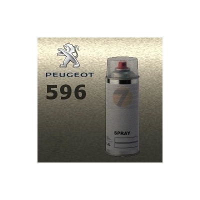 PEUGEOT 596 GRIS FUMEE metalická barva Sprej 400ml