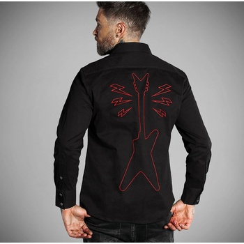 HYRAW мъжка риза с дълъг ръкав hyraw - dime's relic - sp23-m21