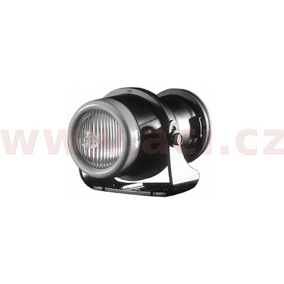 Přídavné mlhové světlo H3, kruhové černý rámeček (průměr 66 mm) Micro DE HELLA ACI H 1NL 008 090-017 | Zboží Auto